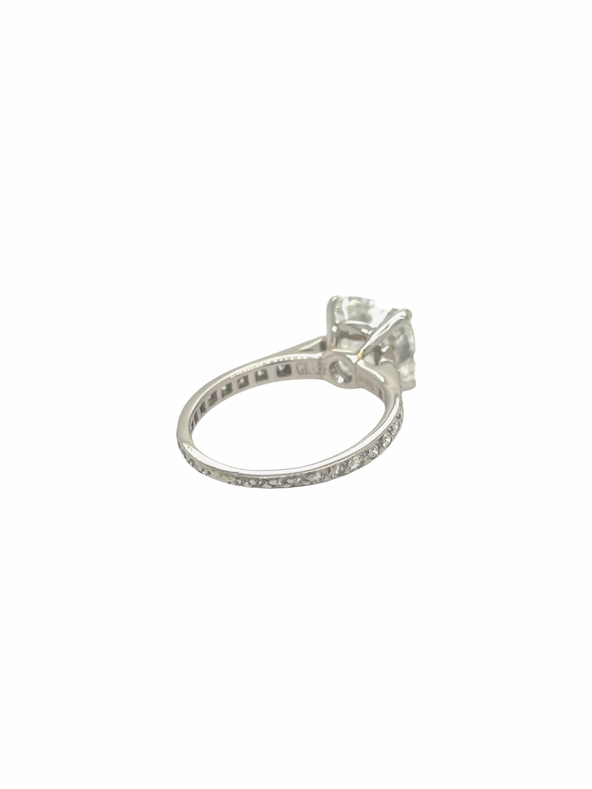 Graff Cushion Diamond Ring