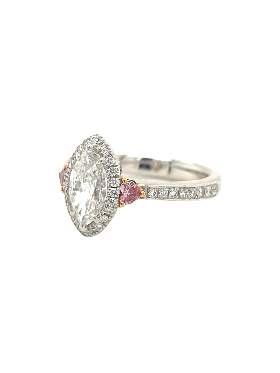 Marquise Diamond Ring