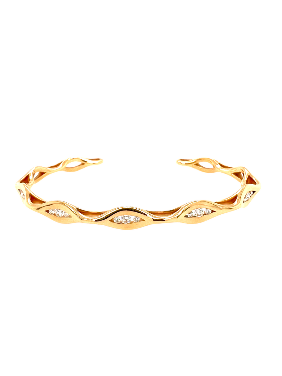 La Serlas Bracelet (18K RG 0.375ct. Dia)